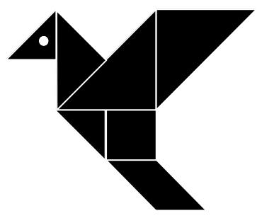 Tangram Crow