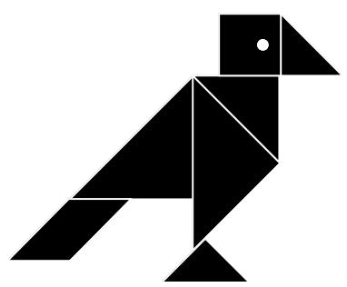 Tangram Crow